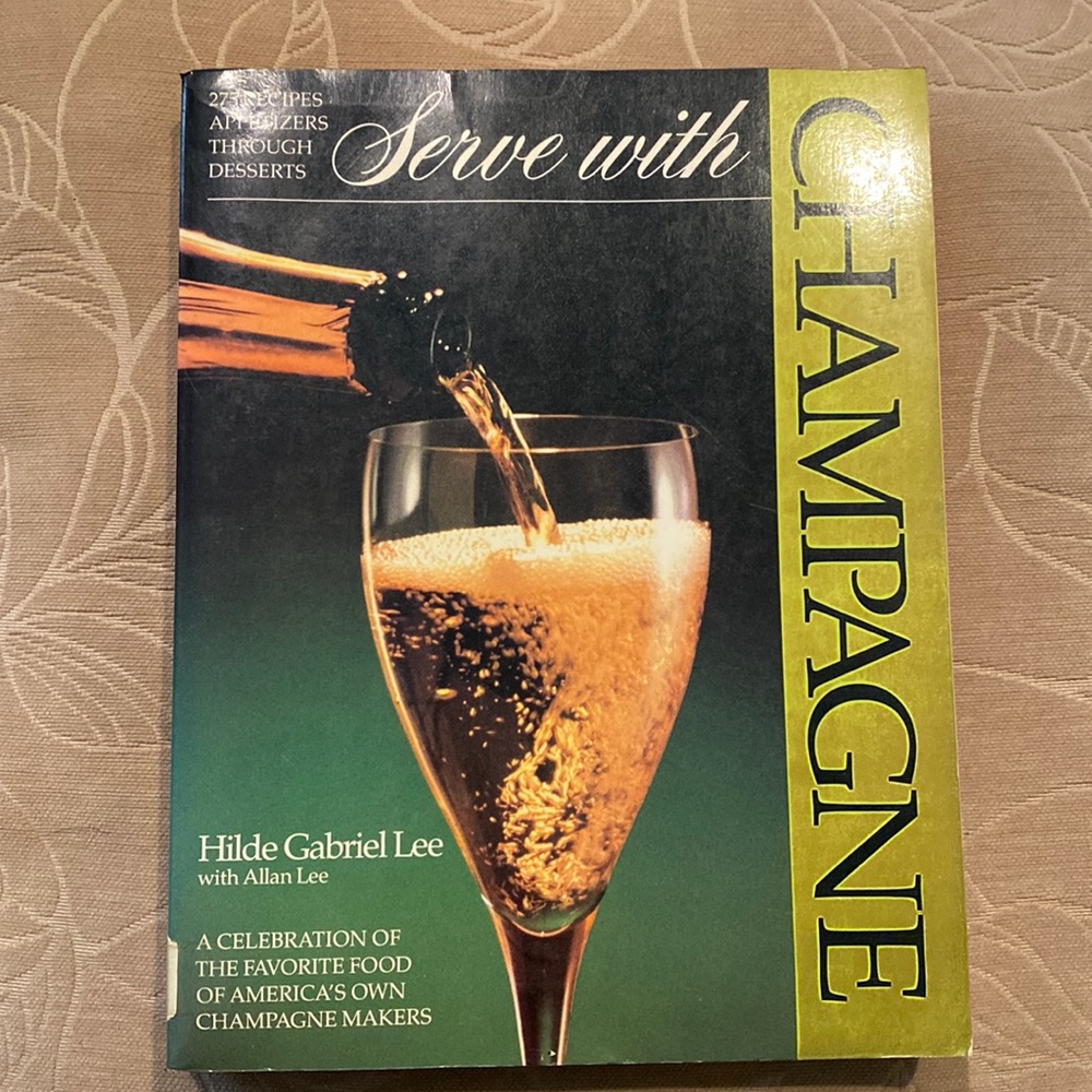 Serve with Champagne (Hilde Gabriel Lee with Allan Lee)